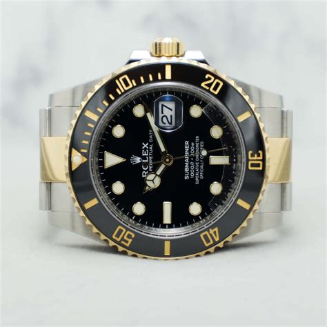 rolex submariner halb gold